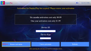Duplex Play Activation  code 